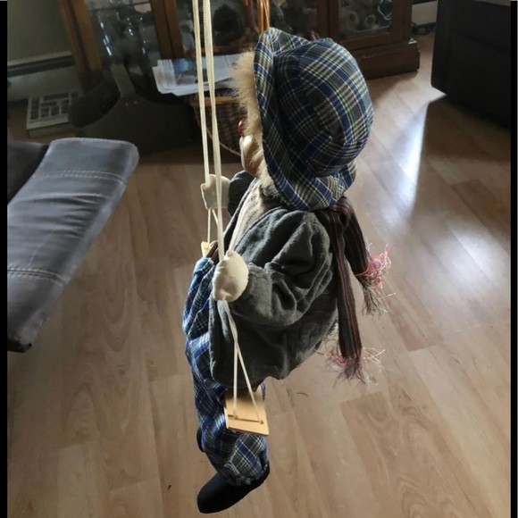 Rare Vintage 1960’s Hand Painted Porcelain Swinging Clowns - Picture 6 of 15